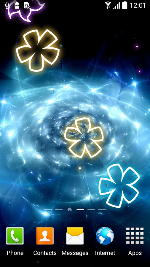 Glowing Flowers Live Wallpaper - Android Apps on Google Play