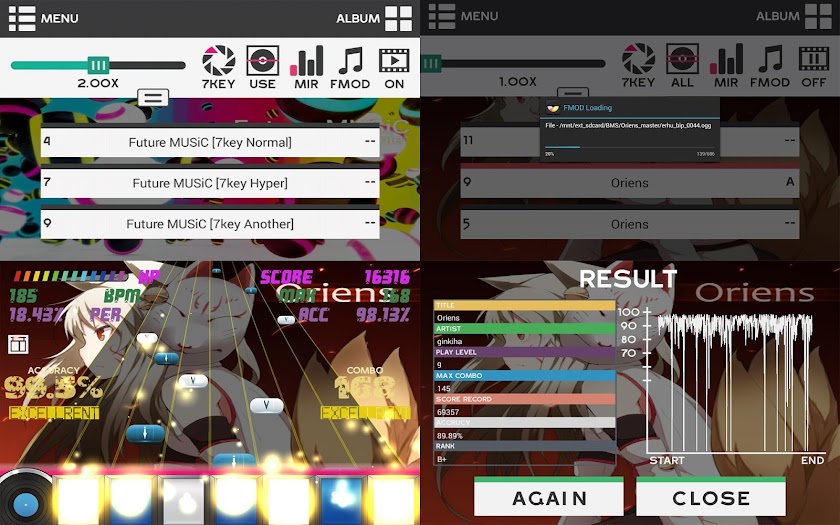 BMS Player Screen 2