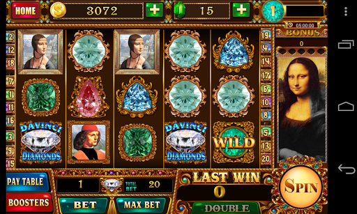 Slot Diamonds of DaVinci Code