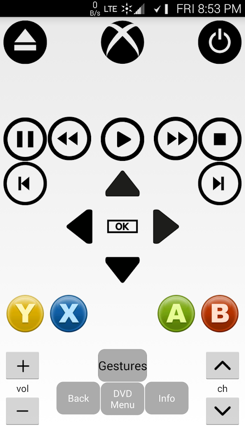 Android application IR Xbox 360 Remote [Full] screenshort