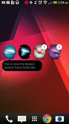 【免費個人化App】Modern Speech - FN Theme-APP點子