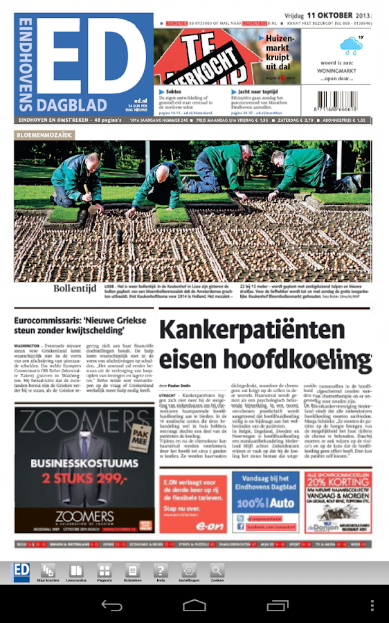 Eindhovens Dagblad E-paper - Android-apps op Google Play