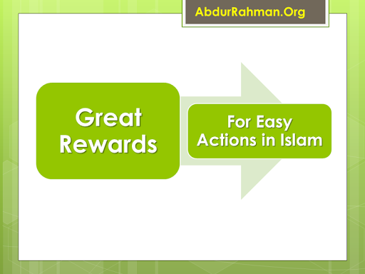 Great Rewards in Islam