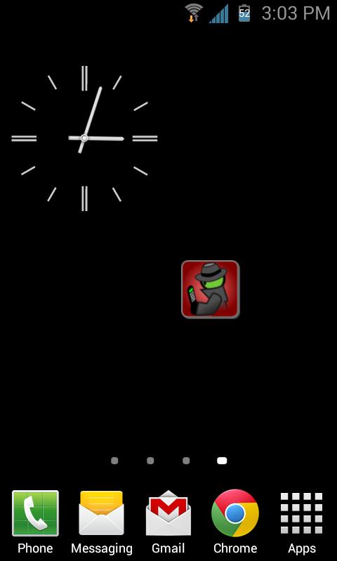 HiddenID-Hide Caller ID Widget Screen 1