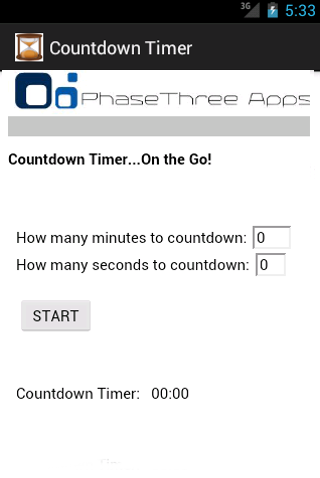 Countdown Timer