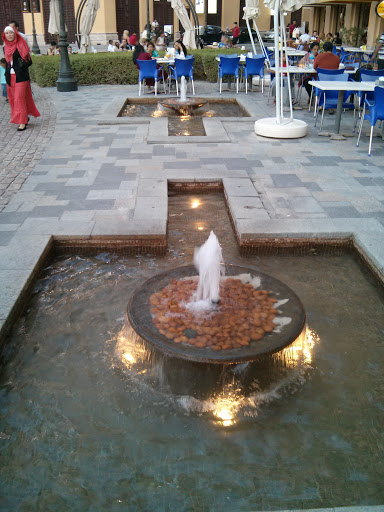 Tetris Fountain