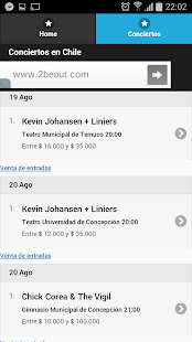 Free Conciertos en Chile APK