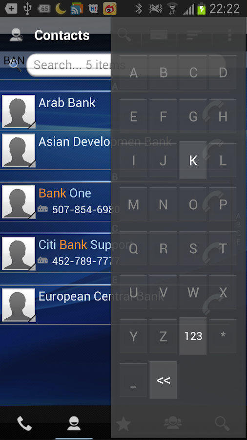 RocketDial Dialer&Contacts Pro - screenshot