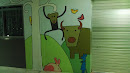 The Zodiac Animals Mural