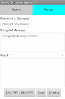 Text Encrypt & Decrypt w/ Pass APK صورة لقطة الشاشة #4