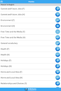GCSE French Vocab - AQA Lite Screenshots 2