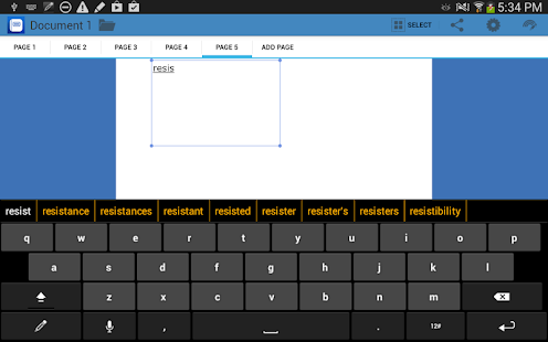 WritePad for Education Screenshots 1