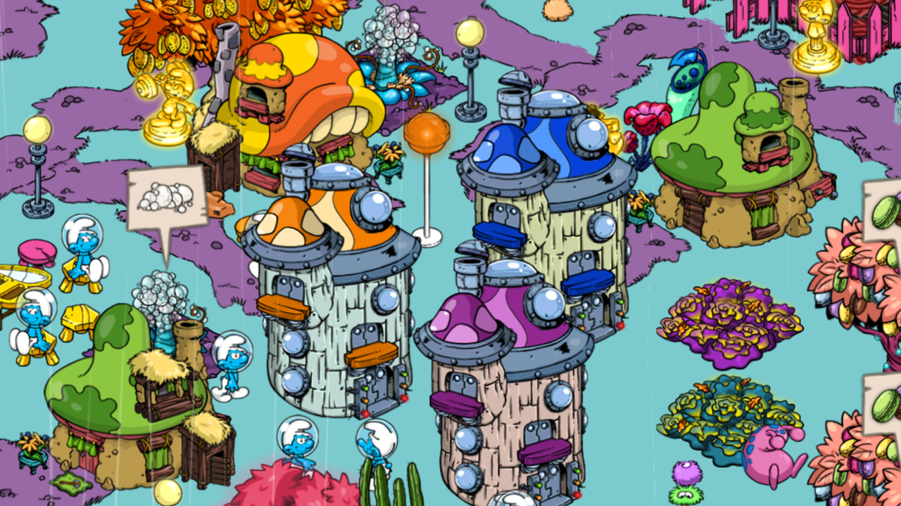 Smurfs' Village - screenshot