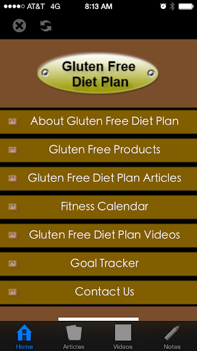 Gluten Free Diet Plan Products