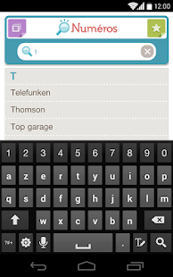 Numéros Screen 3