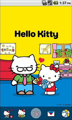 Hello Kitty Love Papa Theme