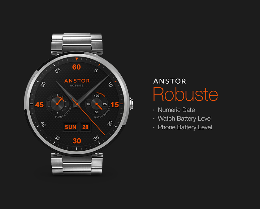 Robuste watchface by Anstor Screen 2