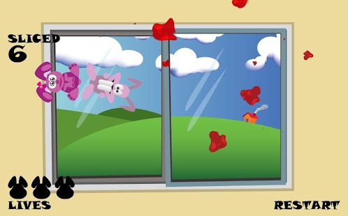 Free Download Bunny ninja - Slice game APK