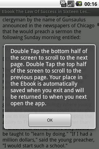 Ebook The Law Of Success Screen 3