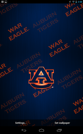 【免費個人化App】Auburn Tigers Live Wallpaper-APP點子