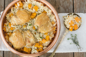 One Pot Chicken and Rice Bake