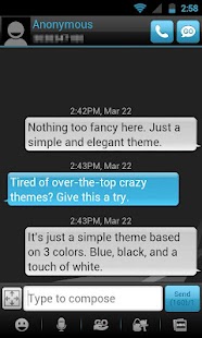 How to get GO SMS THEME - Smooth Blue 1.7 unlimited apk for android
