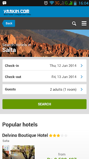 Salta Hotels Comparison