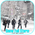 Snow Fall Storm LiveWallpaper
