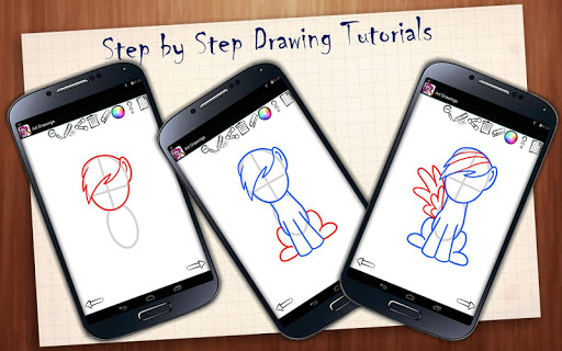 【免費家庭片App】Draw Little Ponies-APP點子