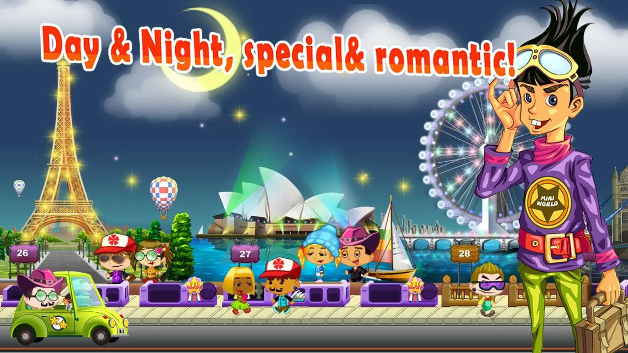 Игра Happy World Park для планшетов на Android