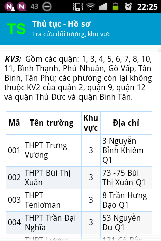 【免費教育App】Tuyển sinh ĐH CĐ - Tra cứu-APP點子