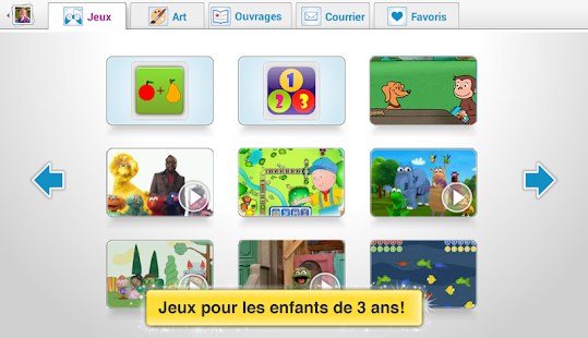 Mode Enfant: Jeux et Vidéos - screenshot thumbnail