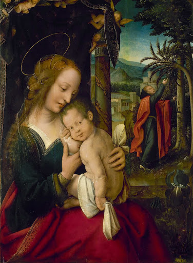 Rest on the Flight into Egypt - Netherlandish School — Google Arts