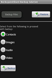 BackupandShare Backup Solution Screenshots 1