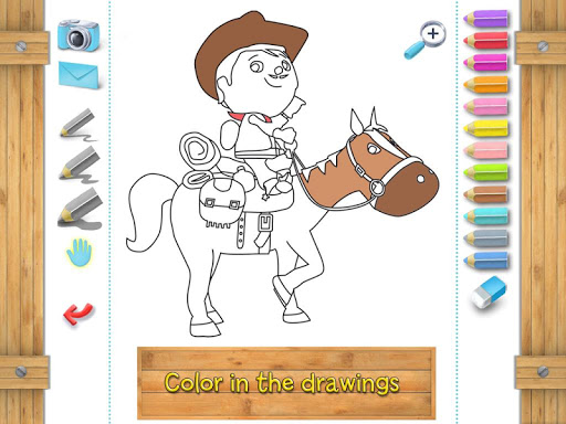 【免費書籍App】The cow-boy - Little Hero-APP點子