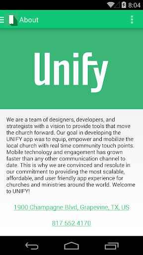 【免費生活App】Unify Church-APP點子