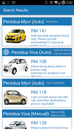 【免費交通運輸App】IIUM Go (Car Rental System)-APP點子