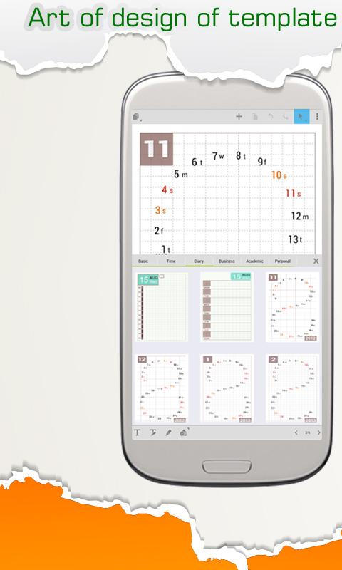 Android application Handy Note Pro screenshort