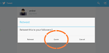 Quote Tweet in official form APK