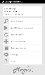 Magus 3D Gesture Launcher - screenshot thumbnail