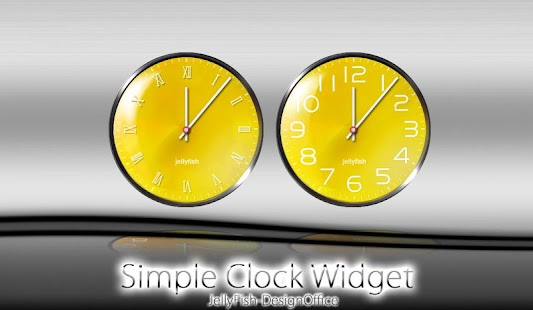 How to download シンプルなアナログ時計ウィジェット【yellow】 1.0 unlimited apk for bluestacks