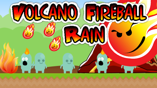 Volcano Fireball Rain