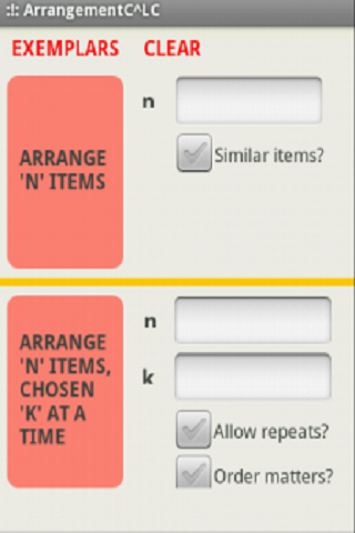 Permutations Calculator