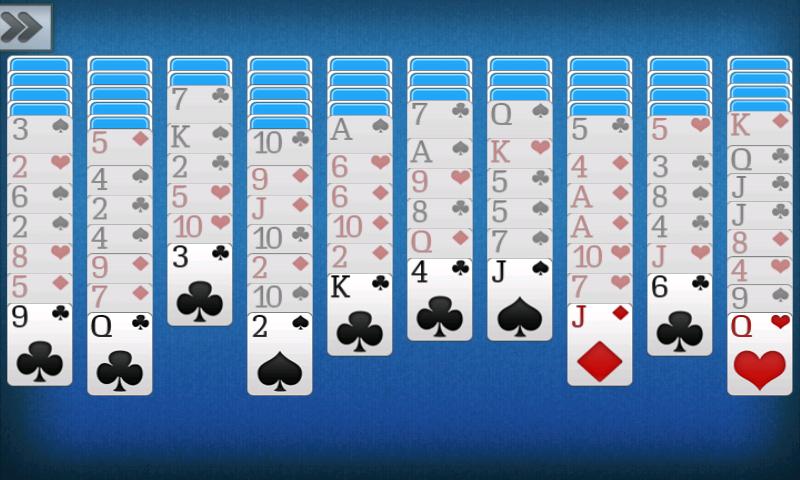 Android application Spider Solitaire screenshort