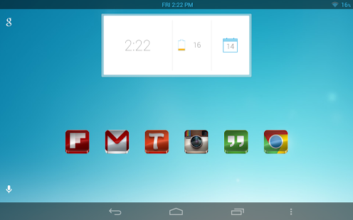 GLASS APEX/NOVA/GO/SMART THEME v6.4