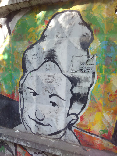 Лицо Бабули Графити