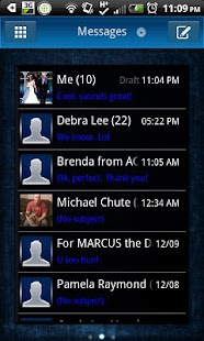 GO SMS - Lucid Screenshots 1