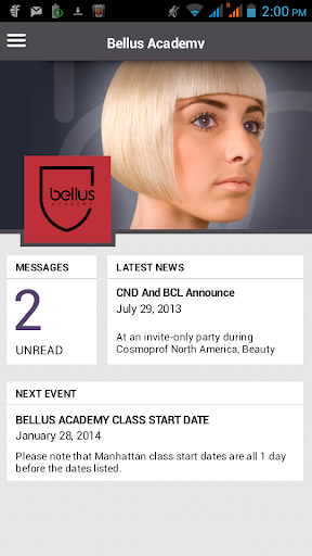 Bellus Academy Student App