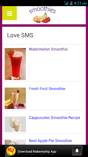 Smoothie Recipes Collection