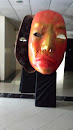 Giant Mask Art Piece